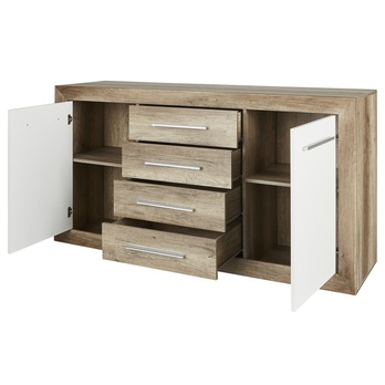 Komoda DREANO dub canyon/biela 2