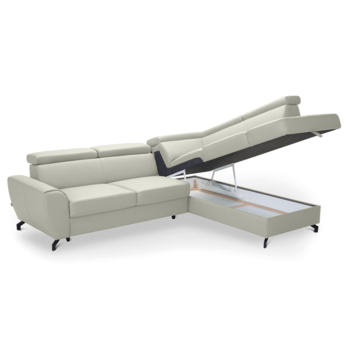 Sedacia súprava DUE pravá, biela 2