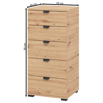 Komoda DUERO II dub artisan 7