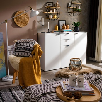 Komoda DUERO IV biela 7