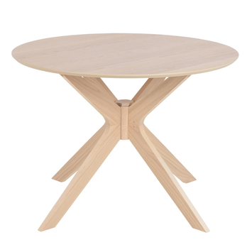 Jedálenský stôl DUNCAN bielený dub 2