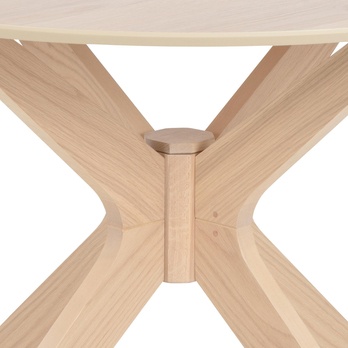 Jedálenský stôl DUNCAN bielený dub 3