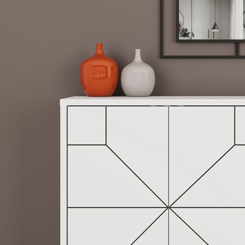 Komoda DUNE I biela 4