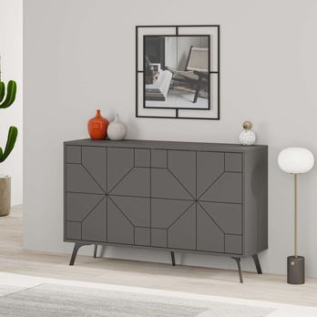 Komoda DUNE I antracitová 2