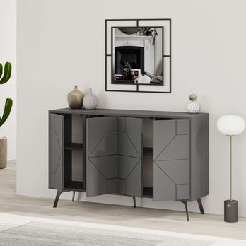 Komoda DUNE I antracitová 3