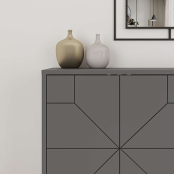 Komoda DUNE I antracitová 4