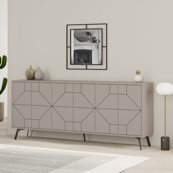 Komoda DUNE II mocca 2