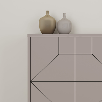 Komoda DUNE II mocca 4