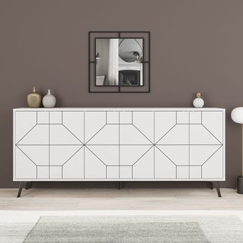 Komoda DUNE II biela 1