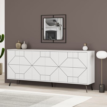 Komoda DUNE II biela 2