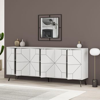 Komoda DUNE II biela 3