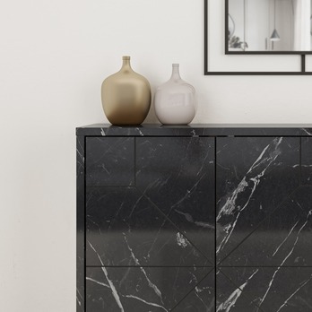 Komoda DUNE III čierna 4