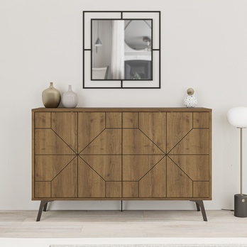 Komoda DUNE III hnedá 1