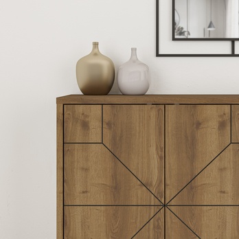 Komoda DUNE III hnedá 4