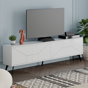 TV komoda DUNE biela 1