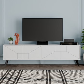 TV komoda DUNE biela 2