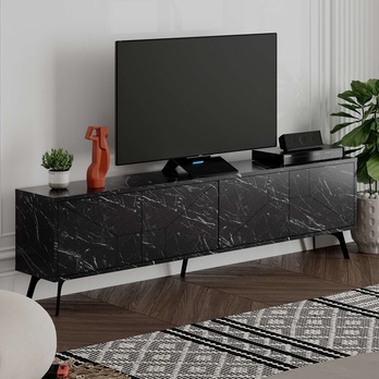 TV komoda DUNE čierna 1