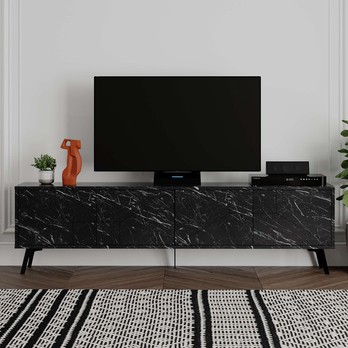TV komoda DUNE čierna 2