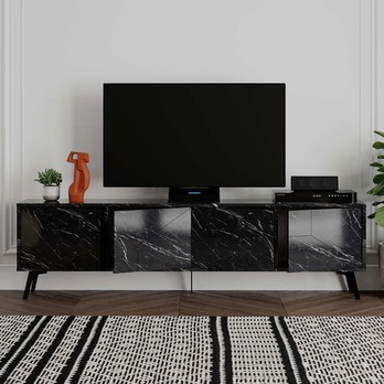 TV komoda DUNE čierna 3