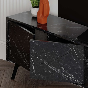 TV komoda DUNE čierna 4