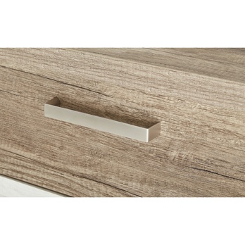 Komoda DURO 4 pínia biela/dub antik 6