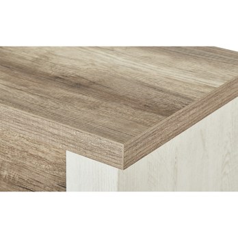 Komoda DURO 4 pínia biela/dub antik 7