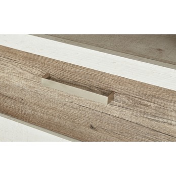 TV stolík DURO pínia biela/dub antik, šírka 180 cm 7
