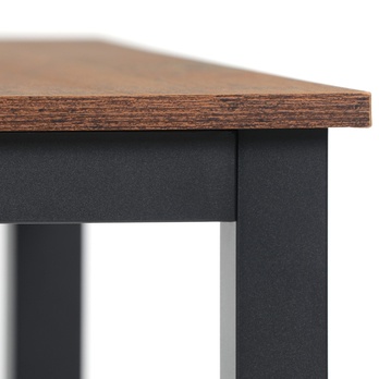 Jedálenský stôl DUSTIN hnedá/čierna 4