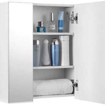 Zrkadlová skrinka EASY biela 2