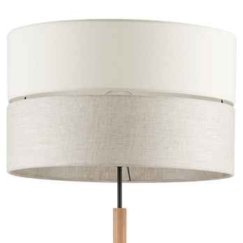 Stojacia lampa ECO béžová/prírodná 3