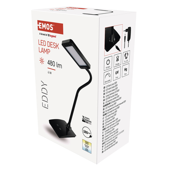 Stolná lampa EDDY čierna 1