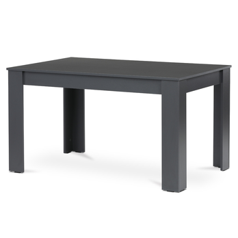 Jedálenská zostava EDGAR II antracitová/biela/sivá 1