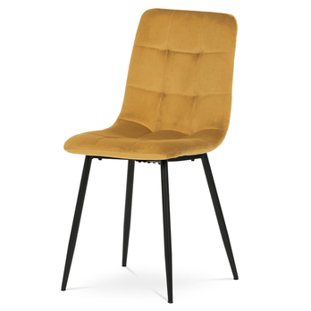 Jedálenská zostava EDGAR biela/žltá/čierna 2