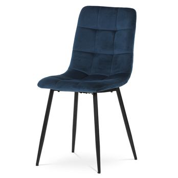 Jedálenská zostava EDGAR dub sonoma/modrá/čierna 2