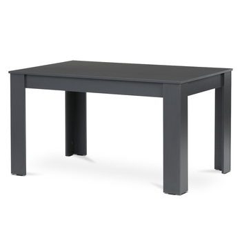 Jedálenská zostava EDGAR antracitová/hnedá/čierna 1