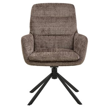 Jedálenská stolička EDGAR hnedá 5