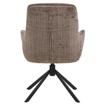 Jedálenská stolička EDGAR hnedá 8