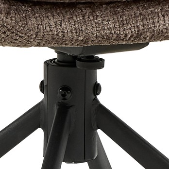 Jedálenská stolička EDGAR hnedá 10