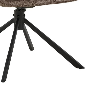 Jedálenská stolička EDGAR hnedá 11