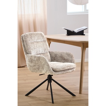 Jedálenská stolička EDGAR béžová 1