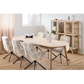 Jedálenská stolička EDGAR béžová 3