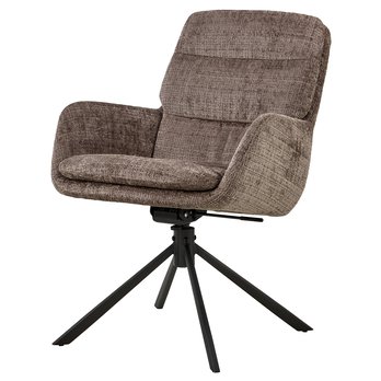 Jedálenská stolička EDGAR hnedá 2