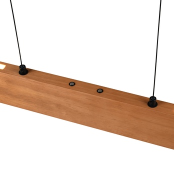 Závesné svietidlo EDGEWOOD 2 prírodná/čierna 4