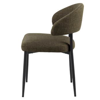 Jedálenská stolička EDINA zelená 3