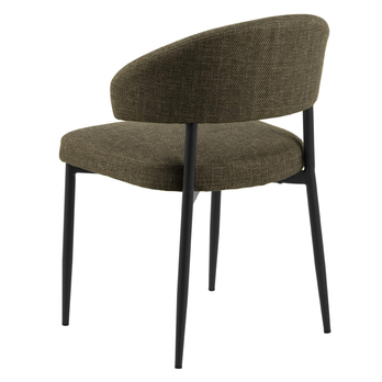 Jedálenská stolička EDINA zelená 4