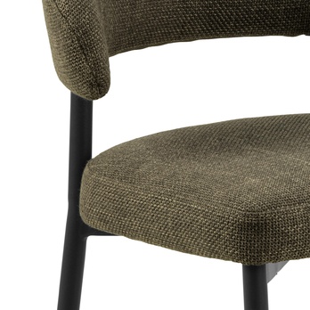 Jedálenská stolička EDINA zelená 8