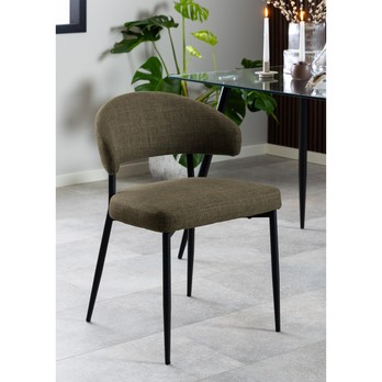 Jedálenská stolička EDINA zelená 9