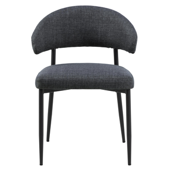 Jedálenská stolička EDINA tmavosivá 2