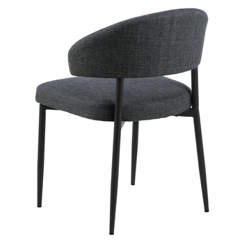 Jedálenská stolička EDINA tmavosivá 4