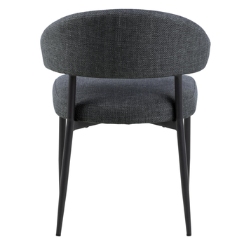Jedálenská stolička EDINA tmavosivá 5